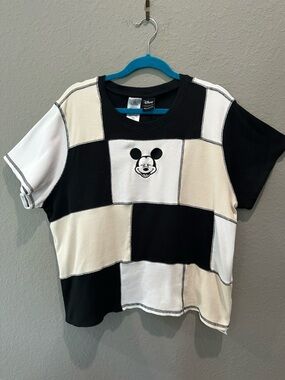 Disney Mickey X Her Universe Ribbed Top Color Block Women’s Sz 3X
